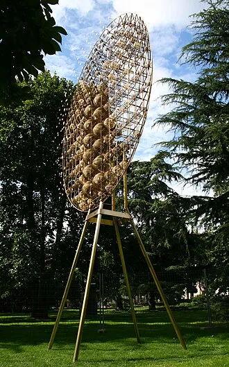 Kunstwerk von Günter Uecker