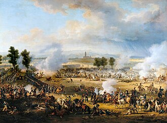 Napoleon im verschneiten Russland (Russland-Feldzug)