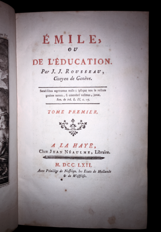 Émile, ou De l'éducation (Émile oder Über die Erziehung)