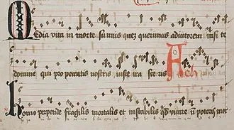 Media vita in morte sumus (Mitten im Leben sind wir vom Tode umfangen)