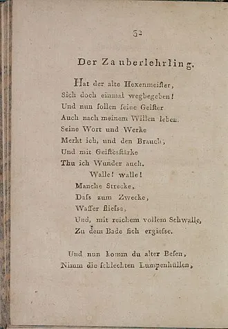 Der Zauberlehrling