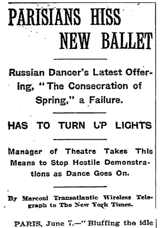 Le Sacre du printemps